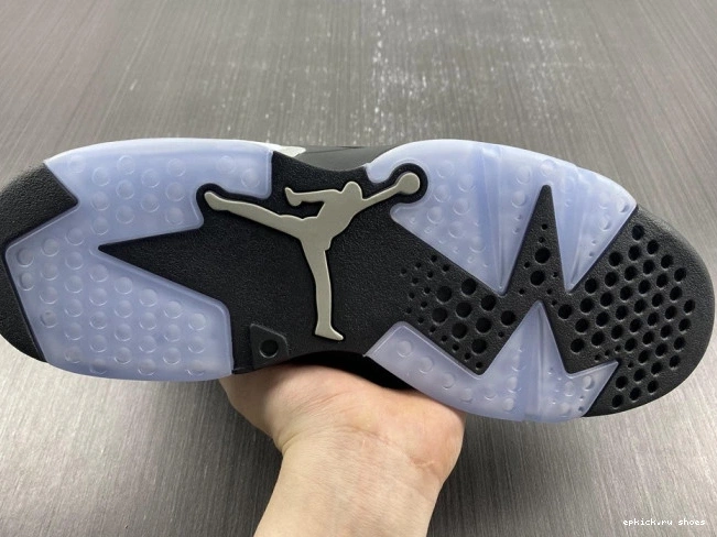 Rep DX2836-001 Jordan Metallic Silver Air 6 0731